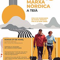 Cicle de passejades de marxa nòrica per a la gent gran: Marxa nòrdica a Teià