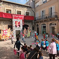 Sant Jordi a Sant Vicenç de Castellet