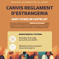 Canvis reglament d'estrangeria