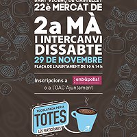 22è Mercat de 2a mà i intercanvi