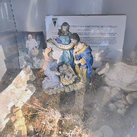 Col·locació del pessebre al cim del Puigsoler (memorial Ramon Giralt i Calsina)