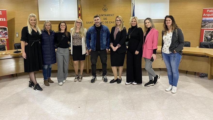 L’escola Puigsoler de Sant Vicenç rep la visita de cinc docents de Sèrbia