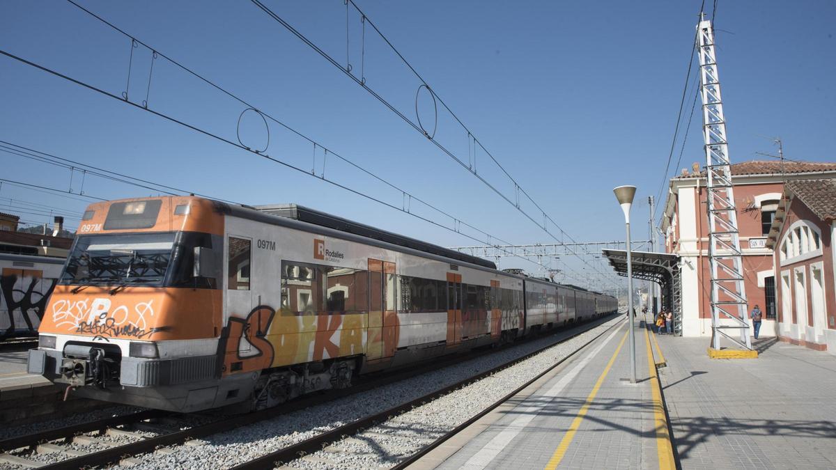 La reforma de l’estació de Sant Vicenç no surt al pla de xoc de Rodalies del Govern