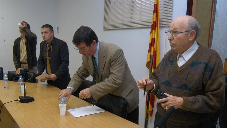 Sant Vicenç acomiada l’exregidor José Sanjuan Sanjuanes, mort als 97 anys
