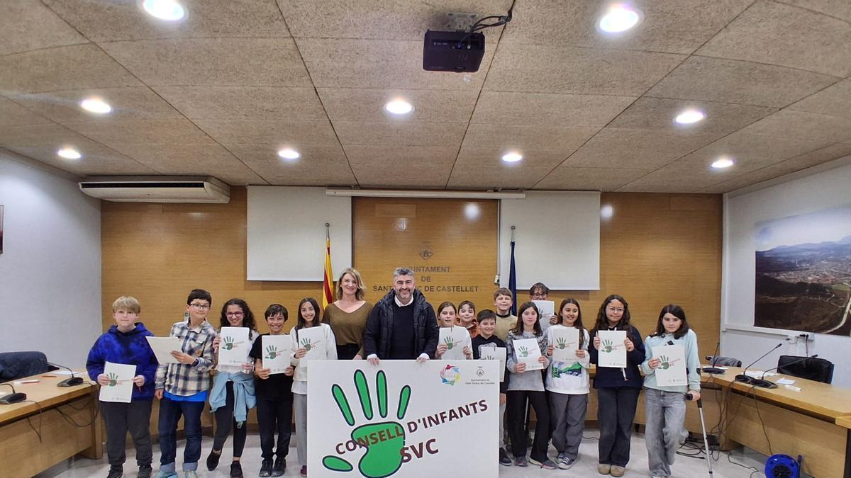 Sant Vicenç de Castellet celebra el plenari del Consell d’Infants del curs 2025-2026