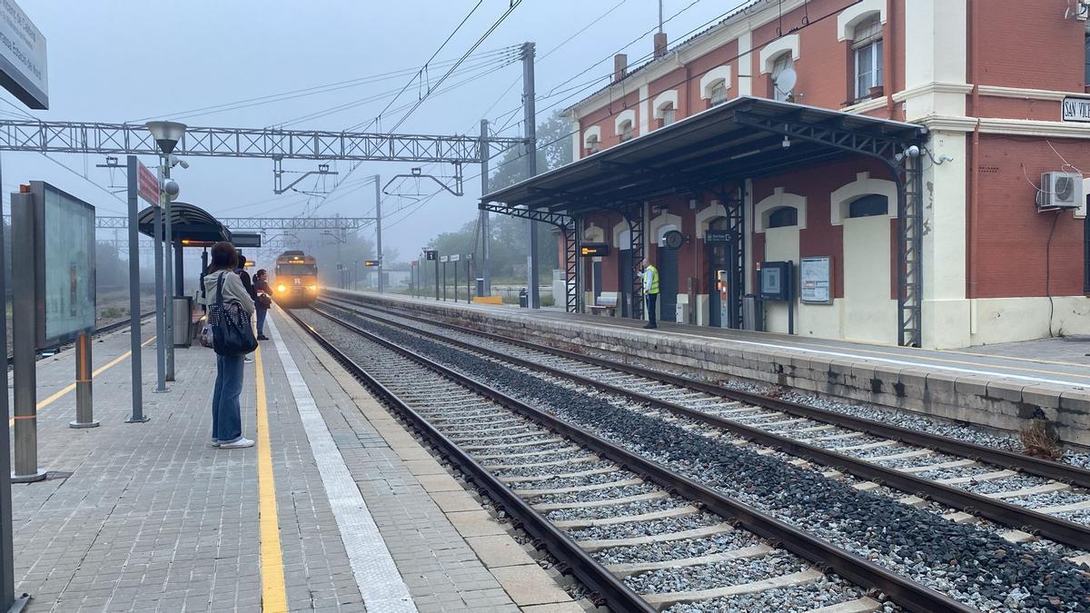 Els trens tornen a circular amb normalitat per la línia de Renfe del Bages després de tres mesos
