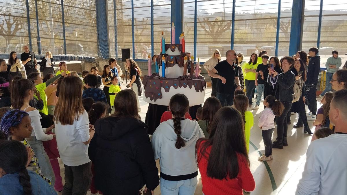L'Escola Sant Vicenç celebra amb una gran festa el seu 50 aniversari