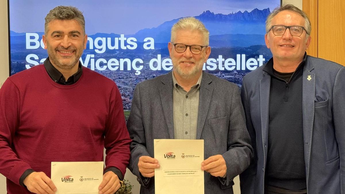 Sant Vicenç de Castellet es lliga per tres anys a la Volta a Catalunya