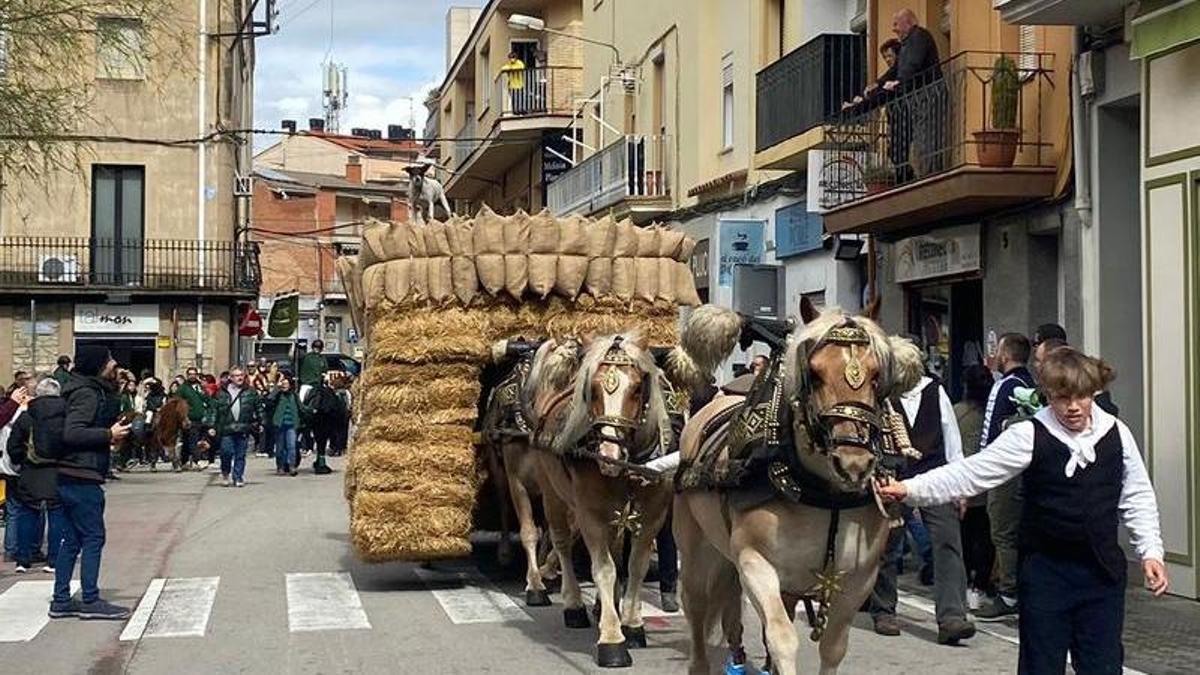 Sant Vicenç commemora el centenari de l’entitat organitzadora de la Festa de Sant Anto