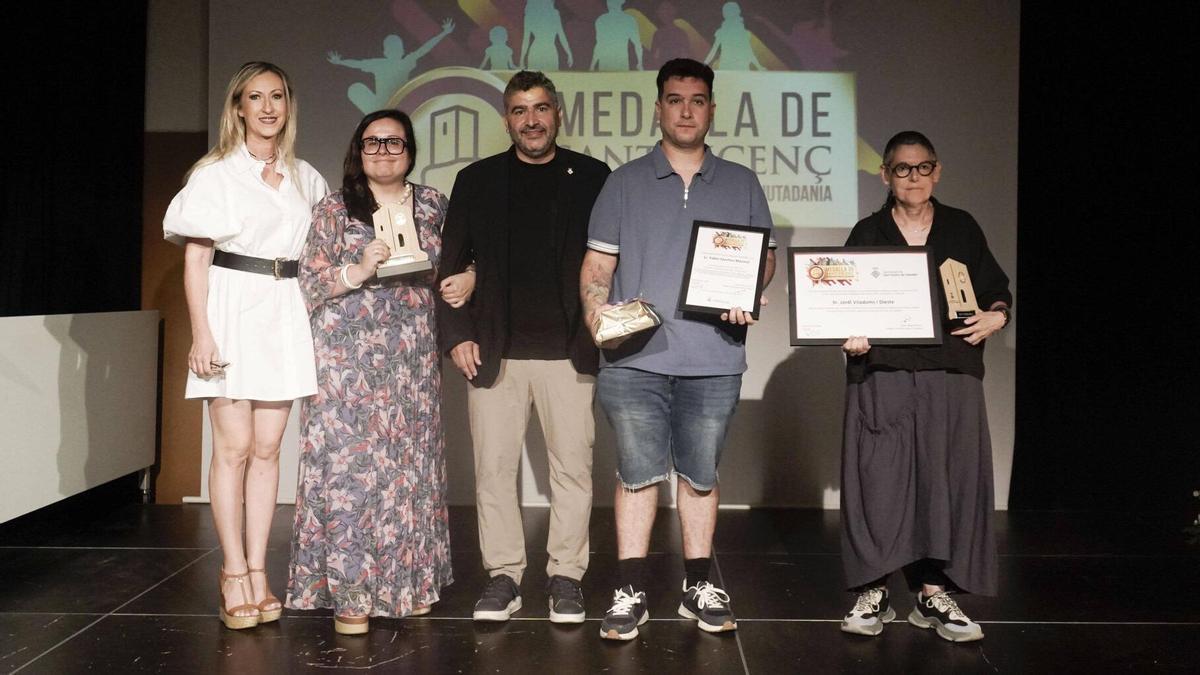 Sant Vicenç homenatja a títol pòstum Jordi Viladoms i Pere Guiu