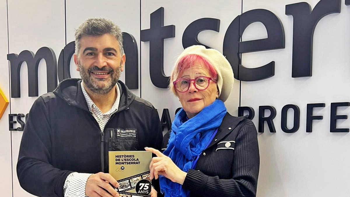 L’Escola Montserrat de Sant Vicenç recull en un llibre les vivències dels seus 75 anys d’història