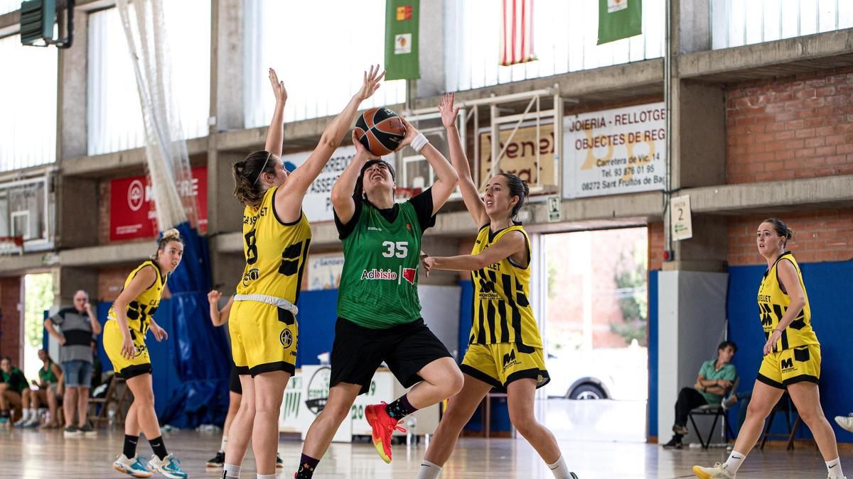 El Castellet femení s’imposa a la final B contra el Vilatorrada (47-45)