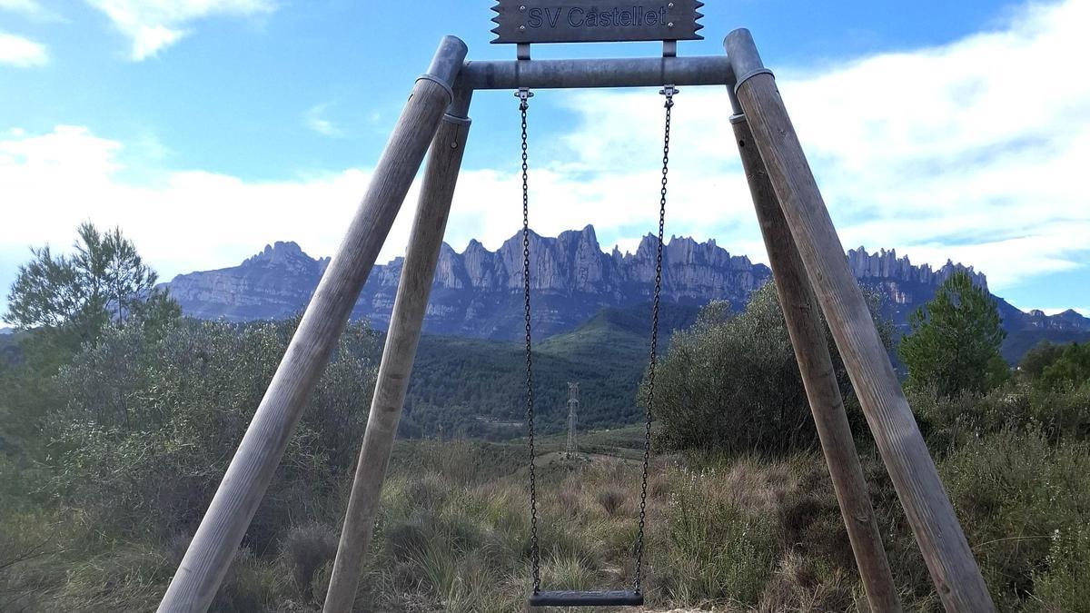 Sant Vicenç de Castellet estrenarà la Ruta dels Gronxadors Panoràmics de Montserrat
