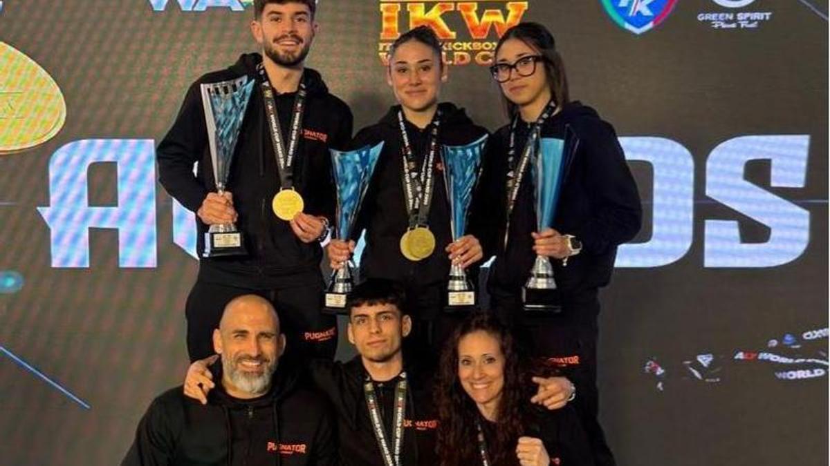 El Pugnator Castellet va obtenir quatre ors i dos bronzes a la prova de la Copa del Món de Jesolo