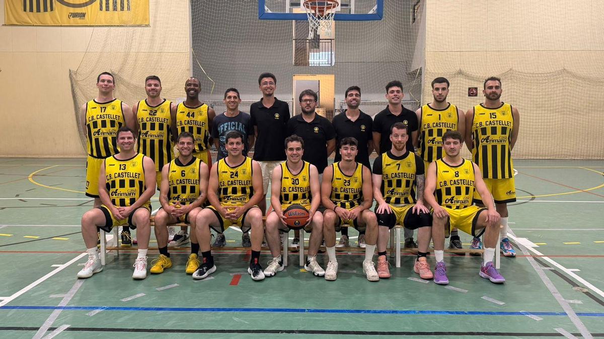 El CB Castellet sènior masculí arriba a Copa Catalunya per quedar-s’hi