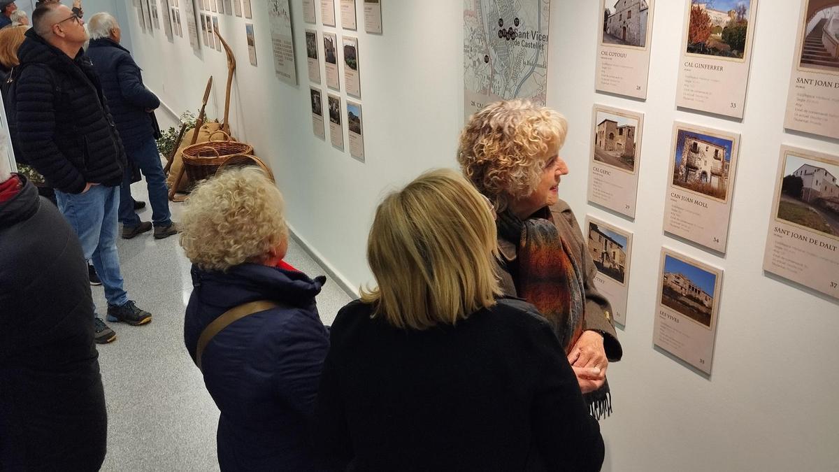 Sant Vicenç documenta una seixantena de masies al terme, la majoria habitades