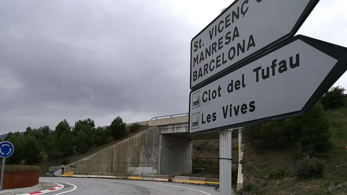 La Generalitat fixa per a final del 2026 el nou vial d’accés de Sant Vicenç a la C-55 pel sud