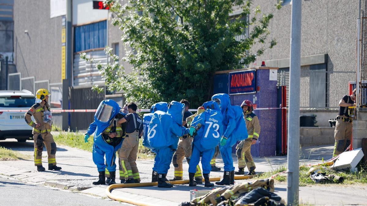 El núvol tòxic generat per l'incident de Bufalvent ha fet confinar les escoles de Castellgalí i Sant Vicenç de Castellet