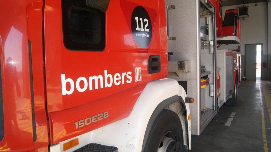 Ensurt per un traster incendiat a Sant Vicenç de Castellet