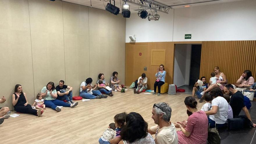 Taller de moixaines i cançons per als infants de l’Escola Bressol Municipal ‘El Niu’