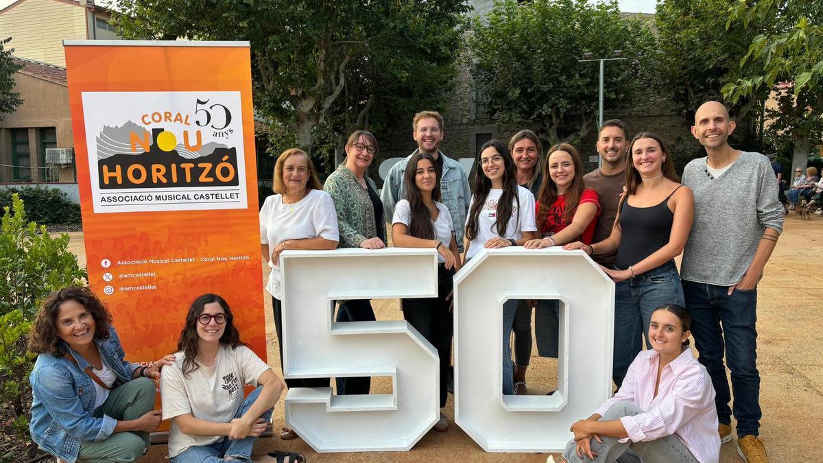 La Coral Nou Horitzó de Sant Vicenç celebra mig segle amb l'estrena de la suite '50 nadales a l'horitzó'
