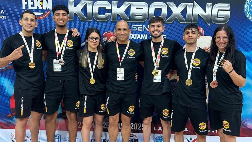 Sis medalles per al Pugnator Castellet en els estatals disputats a la Nucia