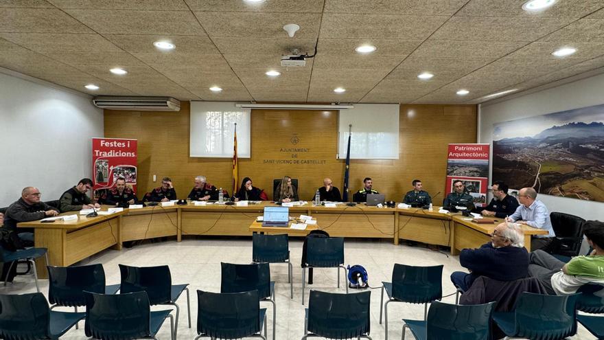 La Junta Local de Seguretat de Sant Vicenç posa el focus en els delictes i els accidents de trànsit