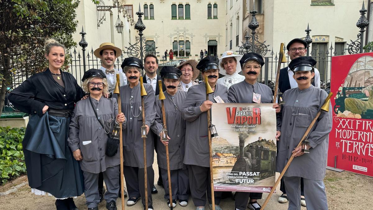 La Fira del Vapor de Sant Vicenç commemorarà el centenari de Ferrocarrils al poble i el bicentenari de Clavé