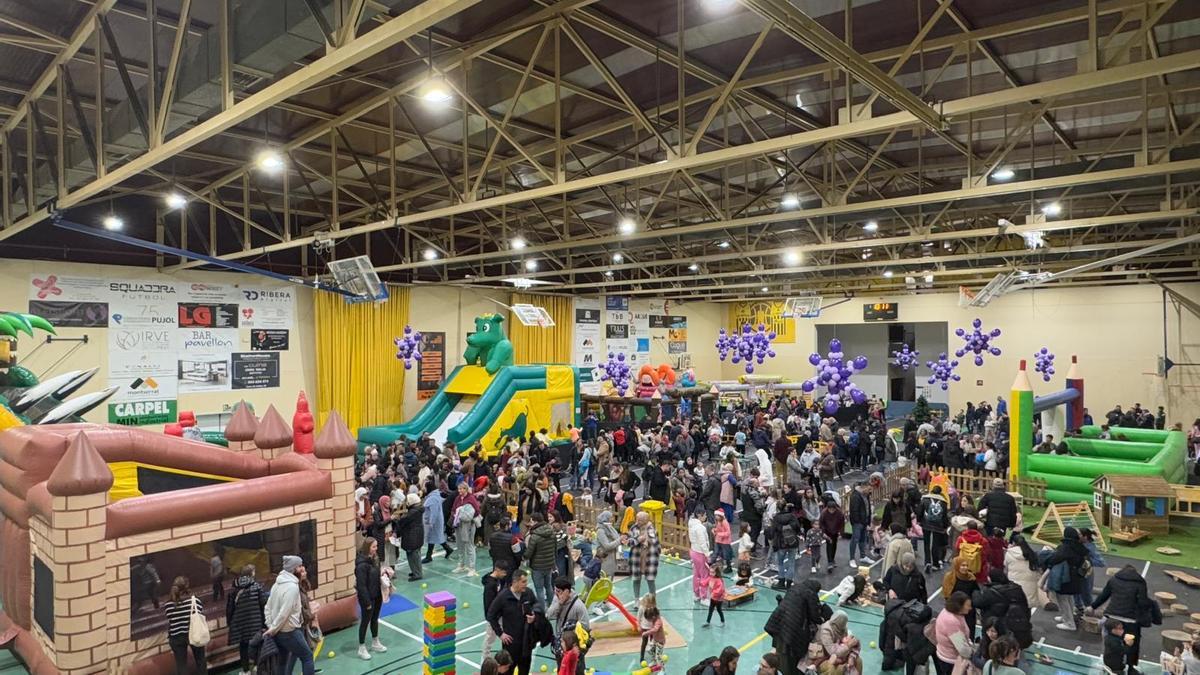 El Parc de Nadal de Sant Vicenç tanca amb un èxit rotund i amb més de 1.500 visitants