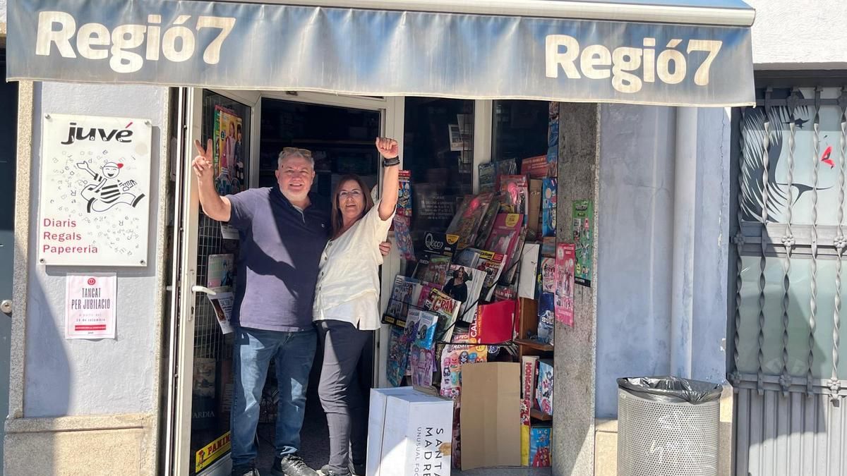 Abaixa la persiana el quiosc de Joan Jové Subirana a Sant Vicenç de Castellet